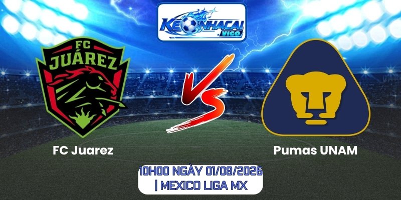 FC Juarez vs Pumas UNAM